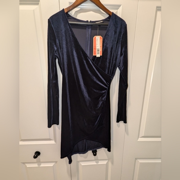 Gianni Bini Wren Dress - Royal Blue Size L - Picture 2 of 4